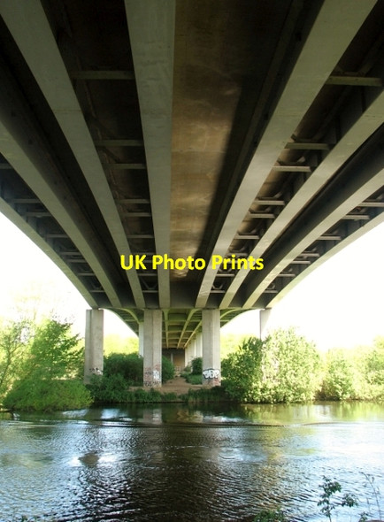 Photo 6"x4" Beneath the Postwick viaduct Postwick c2017