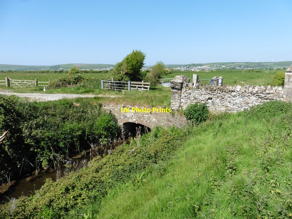 Photo 6"x4" Farm bridge on Boundary Drain Velator c2017