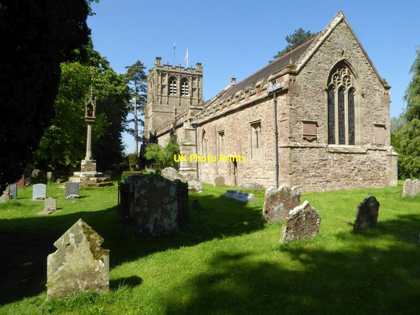 Photo 6"x4" St Mary's church, Burford Burford\/SO5868 c2017