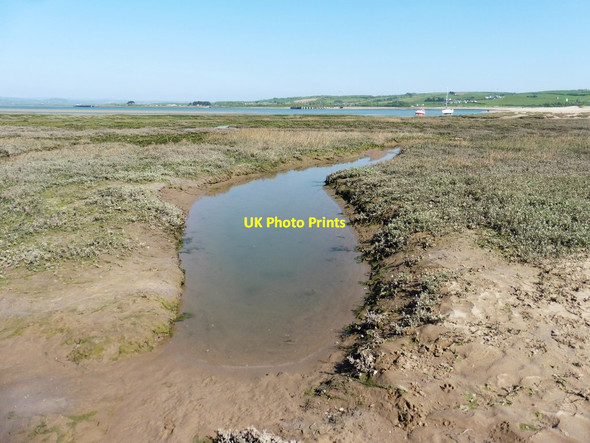 Photo 6"x4" Creek on Taw estuary Appledore\/SS4630 c2017