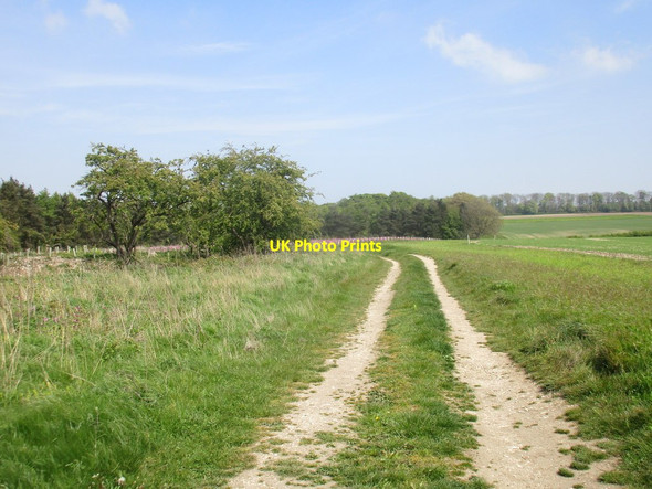 Photo 6"x4" Track at Ganton Brow Ganton c2017
