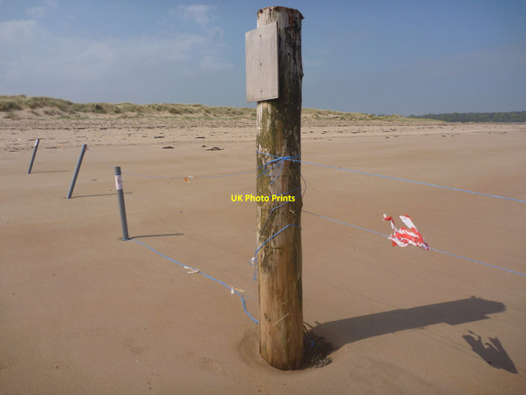 Photo 6"x4" Coastal East Lothian : Border Post West Barns c2017