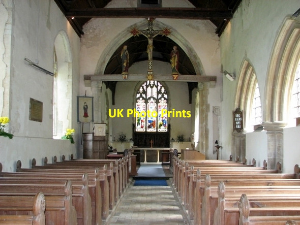 Photo 6"x4" St Mary's church in Eccles Eccles Road c2017