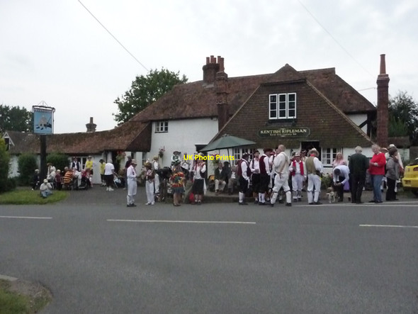 Photo 6"x4" The Kentish Rifleman, Dunks Green Dunk's Green c2012