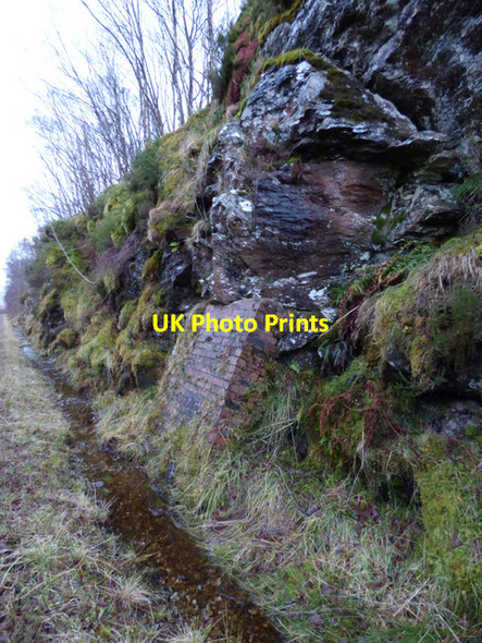 Photo 6"x4" Glen Ogle railway path Lochearnhead c2015