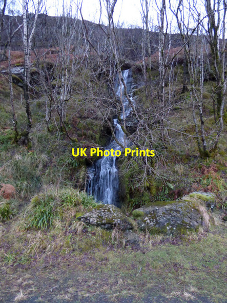 Photo 6"x4" Glen Ogle railway path Lochearnhead c2015 P1
