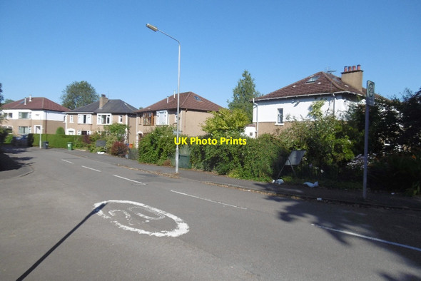 Photo 6"x4" Clochbar Avenue Milngavie c2016