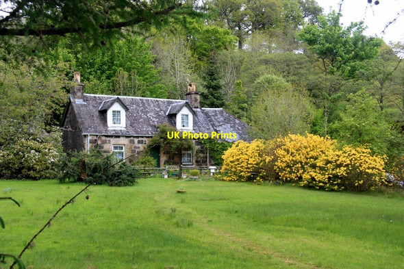 Photo 6"x4" Stone Cottage near Dalmally Bridge Dalmally c2017