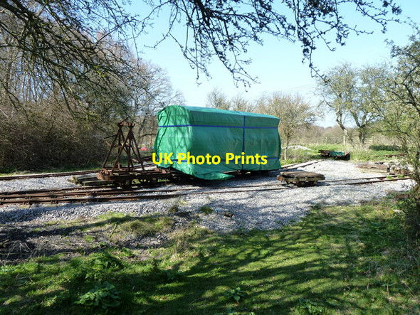 Photo 6"x4" Narrow gauge railway near Norden station Corfe Castle c2013 P2