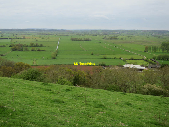 Photo 6"x4" Street Rhyne across Street Moor Street\/ST4836 c2017