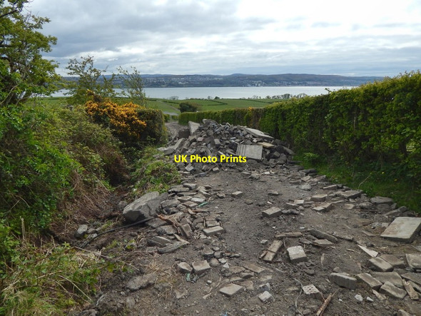 Photo 6"x4" The Kipperoch Road near Walton Farm Ardoch\/NS3676 c2017