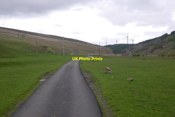 Photo 6"x4" Road, Bothwell Water Cranshaws c2017