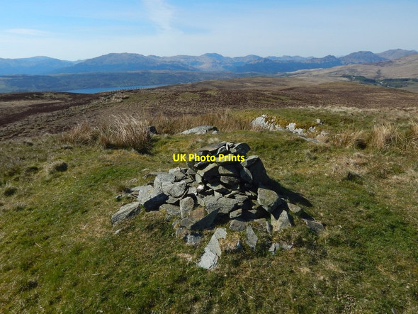 Photo 6"x4" A summit cairn Shandon\/NS2586 c2017