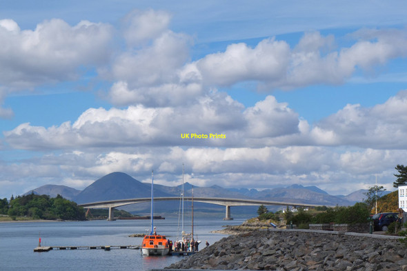 Photo 6"x4" The Skye Bridge from Kyle of Lochalsh Kyle of Lochalsh\/Caol Loch Ailse c2017