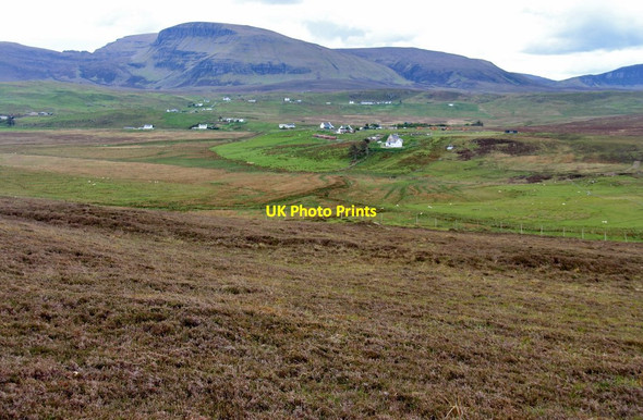 Photo 6"x4" Shulista from the moor near Dunvannarain Shulista c2017