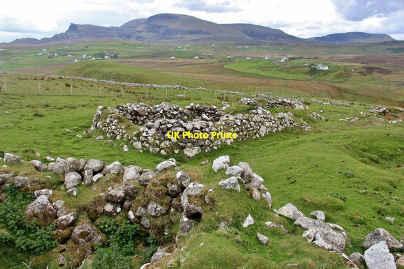 Photo 6"x4" Homestead ruins at Dunvannarain Shulista c2017