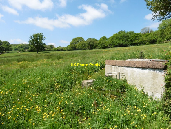 Photo 6"x4" Water trough at Tanaholt Farm Beacon\/ST1705 c2017