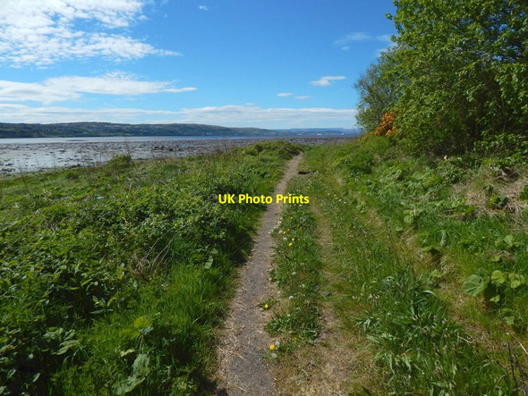 Photo 6"x4" Path to Ardoch Brucehill\/NS3875 c2017