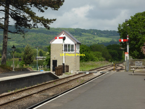 Photo 6"x4" Signal box Brockhampton\/SO9426 c2017