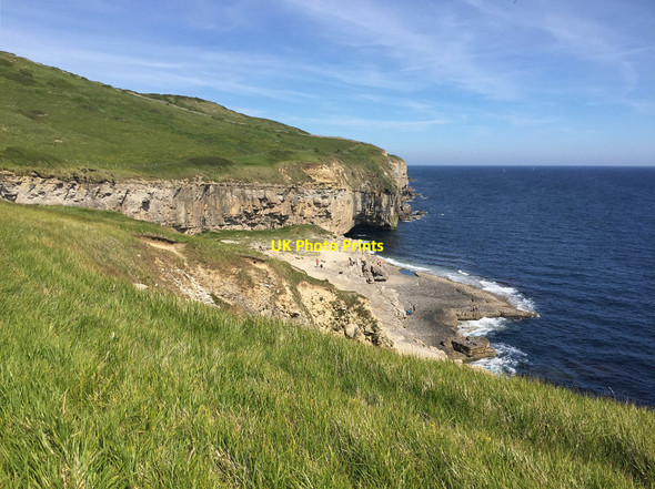 Photo 6"x4" Dancing Ledge Langton Matravers c2017