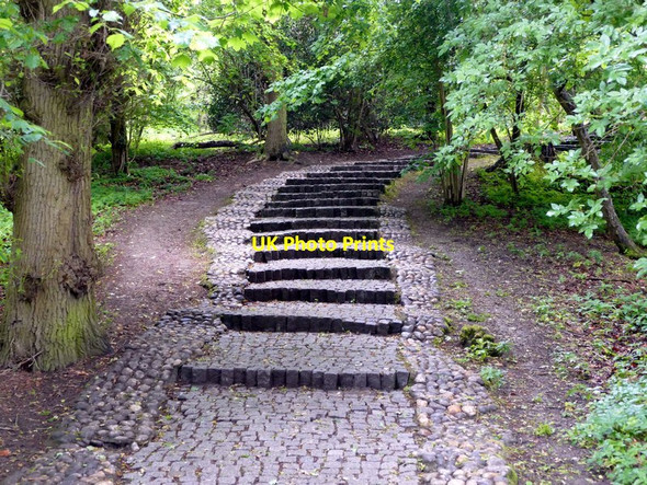 Photo 6"x4" Steps leading to the John F Kennedy Memorial  Egham c2017