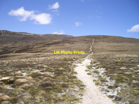 Photo 6"x4" Derry Cairngorm path Creag Bad an t-Seabhaig c2017