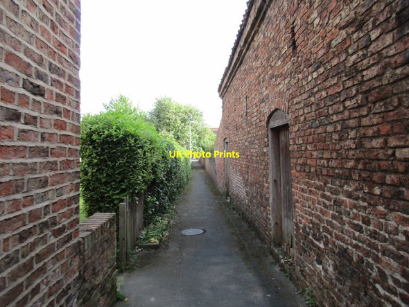 Photo 6"x4" Footpath at Barmby on the Marsh Barmby on the Marsh c2017