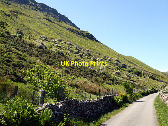 Photo 6"x4" Beneath Craig-las on Ffordd Ddu Arthog c2017