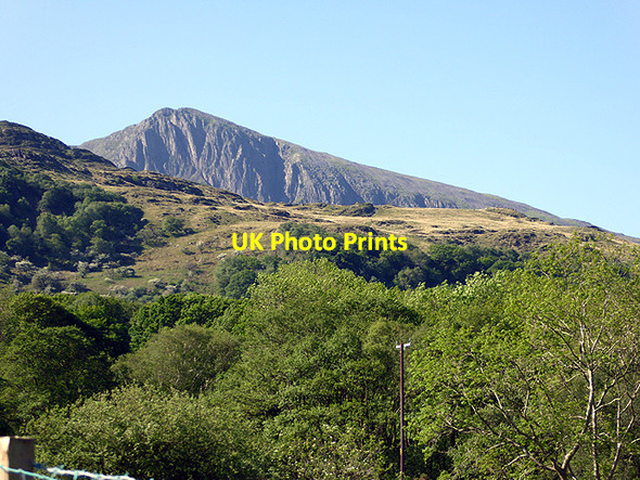 Photo 6"x4" Cader playing peek-a-boo Dolgellau c2017