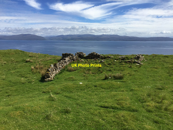 Photo 6"x4" Ruins at Hallaig Hallaig c2017 P1