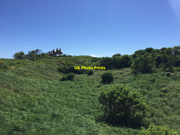 Photo 6"x4" Top of a rotational landslip at White Nothe Chaldon Herring or East Chaldon c2017