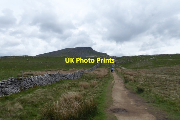 Photo 6"x4" Path over Brackenbottom Scar Brackenbottom c2017