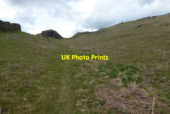 Photo 6"x4" Path up Loughrigg Ambleside c2017