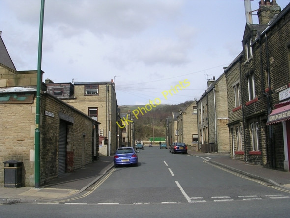 Photo 6"x4" Sanworth Street - Halifax Road Todmorden c2009