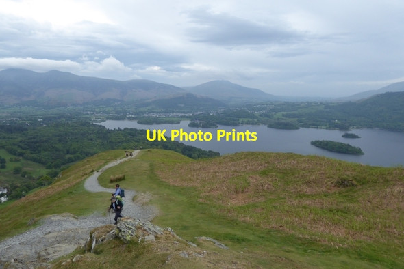 Photo 6"x4" Path up Skelgill Bank Newlands\/NY2320 c2017