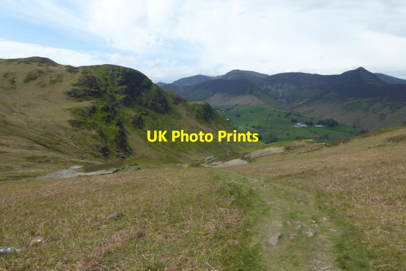 Photo 6"x4" Bridleway to Little Town Little Town\/NY2319 c2017
