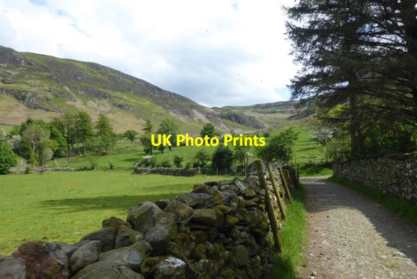 Photo 6"x4" Start of footpath to Skelgill Little Town\/NY2319 c2017
