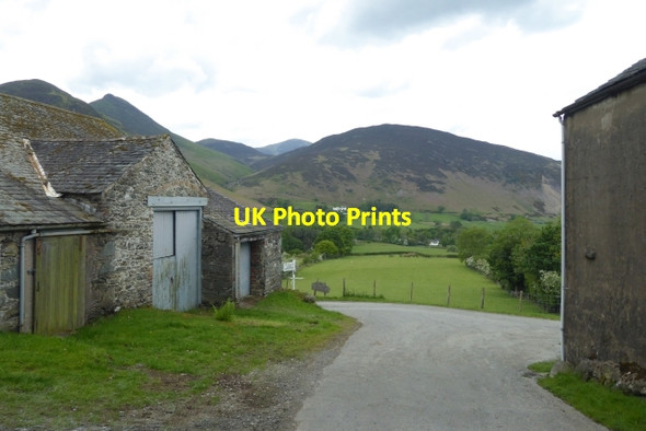 Photo 6"x4" Farm in Skelgill Newlands\/NY2320 c2017