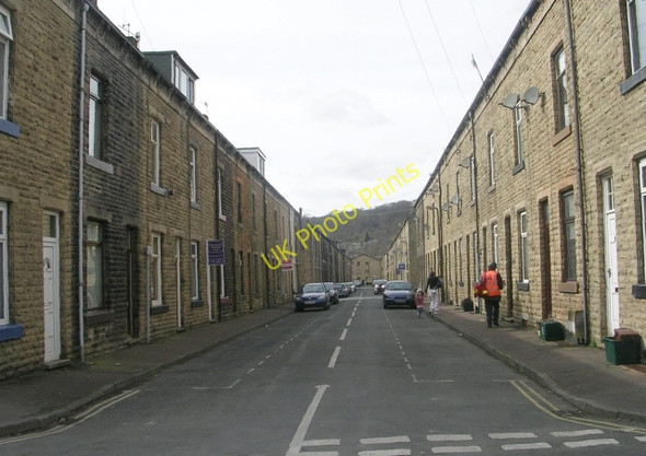 Photo 6"x4" Industrial Street - Anchor Street Todmorden c2009