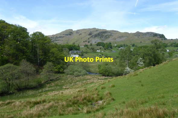 Photo 6"x4" Towards the Brathay Little Langdale c2017