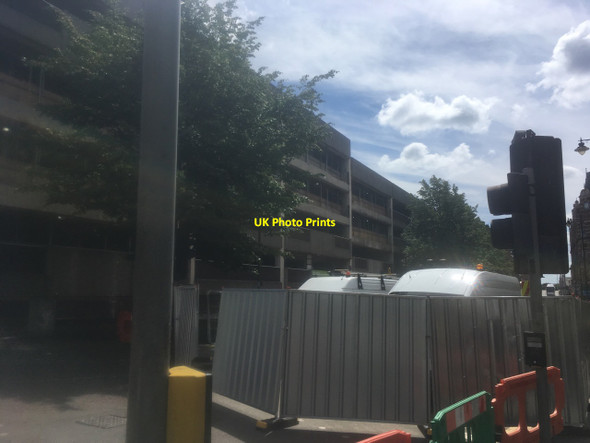 Photo 6"x4" Broadmarsh multi-storey Nottingham\/SK5641 c2017
