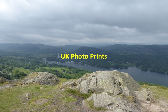 Photo 6"x4" Viewpoint on Gummer's How Lakeside\/SD3787 c2017