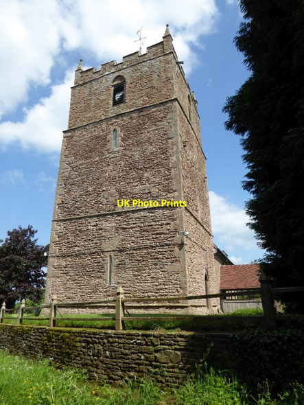 Photo 6"x4" Tower of Middleton on the Hill church Middleton on the Hill c2017