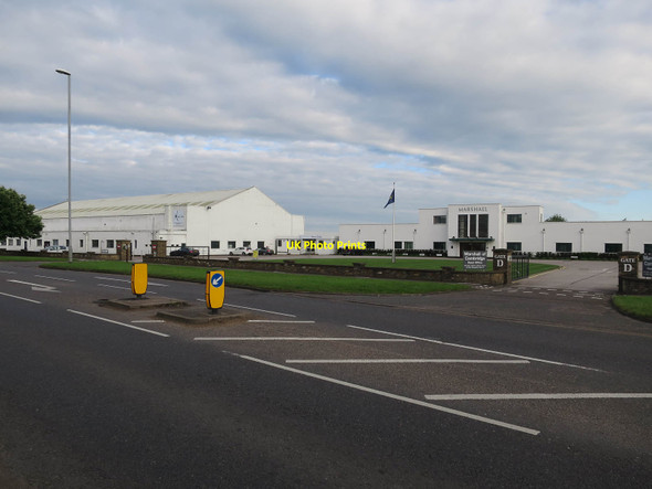 Photo 6"x4" Marshalls buildings, Cambridge Airport Cambridge\/TL4658 c2017