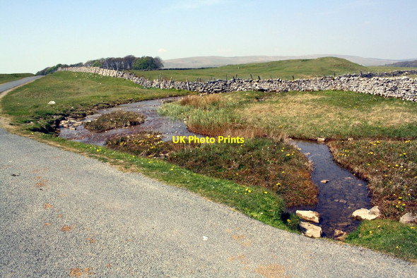 Photo 6"x4" Malham Water east of Low Trenhouse Water Houses\/SD8867 c2017