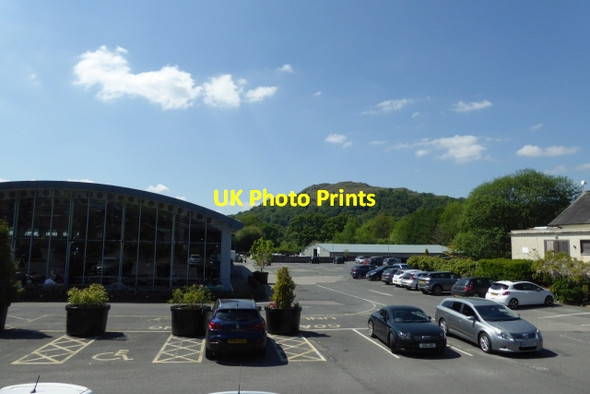 Photo 6"x4" Garden centre car park Ambleside c2017