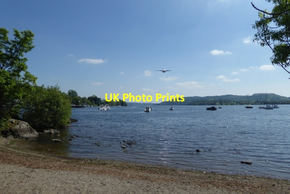 Photo 6"x4" Windermere from Borrans Park Ambleside c2017