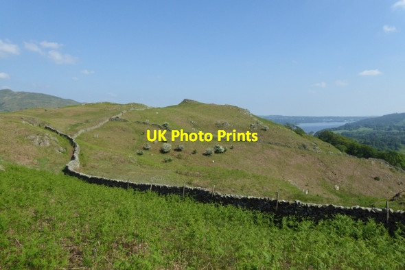 Photo 6"x4" Walls on Loughrigg Ambleside c2017
