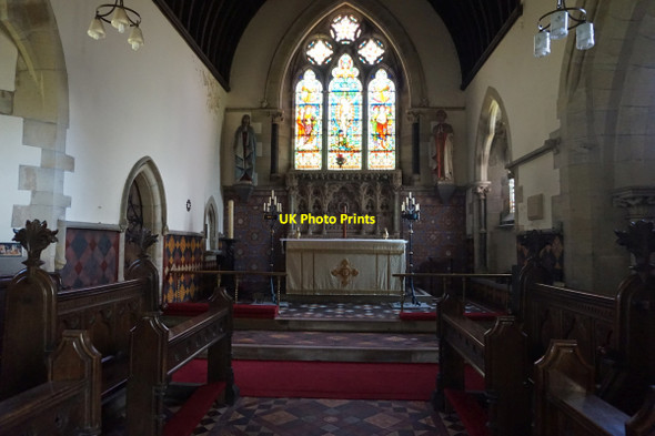 Photo 6"x4" St John the Evangelist Whitwell-on-the-Hill c2017