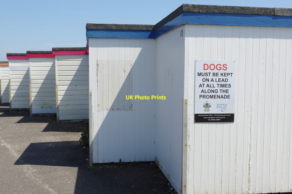Photo 6"x4" Beach huts at Worthing Worthing\/TQ1303 c2017